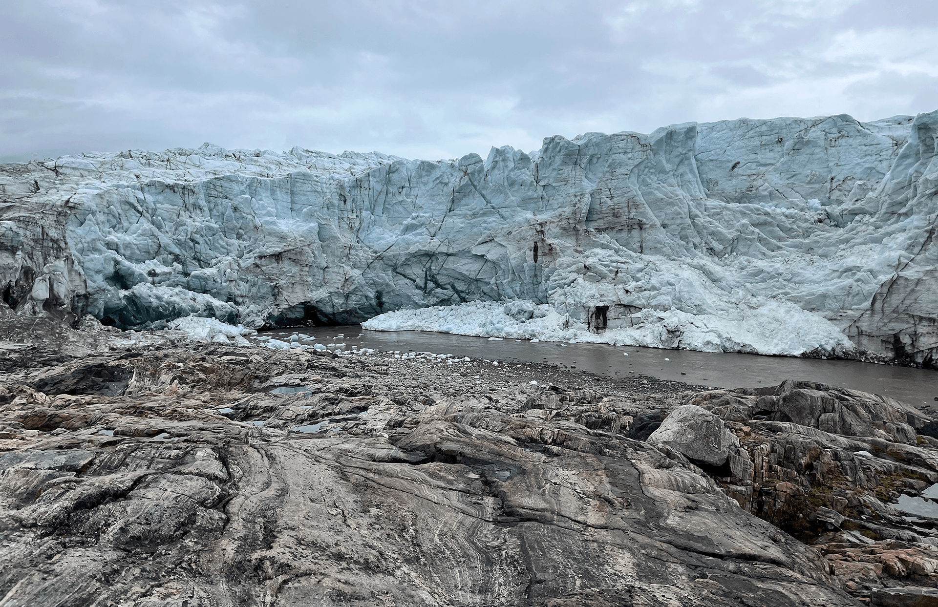 Russel glacier near Kangerlussuaq, Greenland
